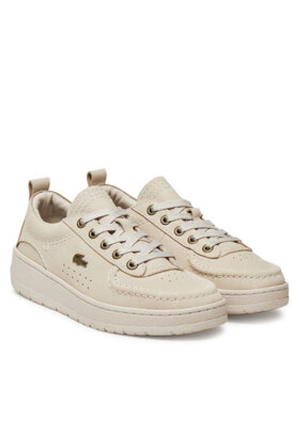 Lacoste Sneakersy Umpire 7-49CFA0001 Biały. Kolor: biały. Materiał: skóra