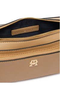 TOMMY HILFIGER - Tommy Hilfiger Torebka Th Daily Camera Bag AW0AW18377 Brązowy. Kolor: brązowy. Materiał: skórzane #6