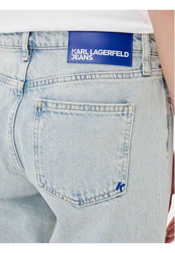 Karl Lagerfeld Jeans Jeansy A2W10057 Niebieski Mom Fit. Kolor: niebieski