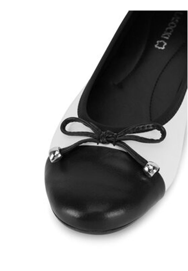 Lasocki Baleriny RST-ARABELLA-04 Biały. Kolor: biały. Materiał: skóra