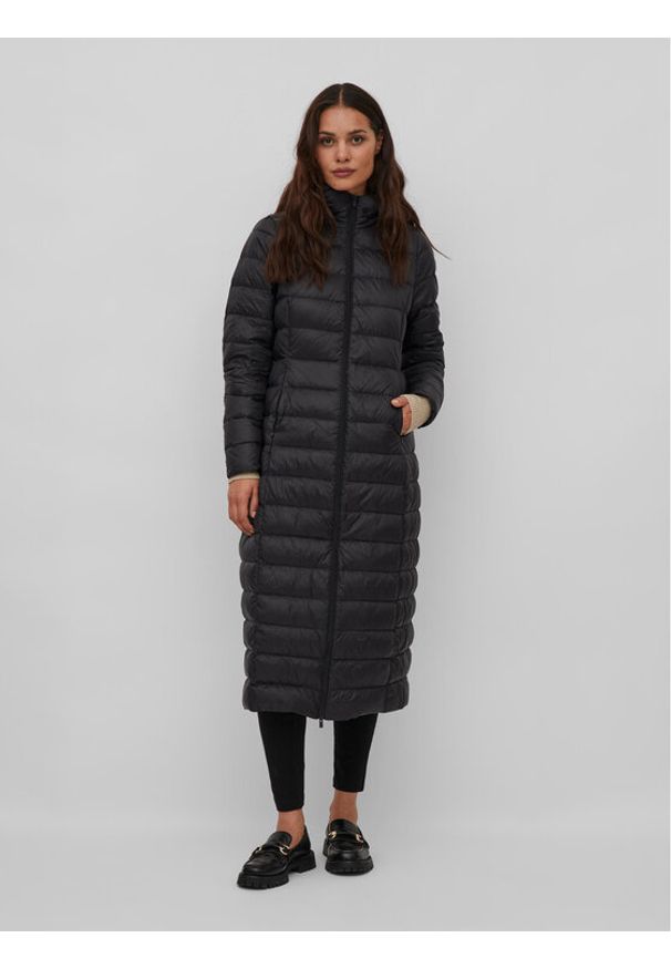 Vila Kurtka puchowa Manya 14080342 Czarny Regular Fit. Kolor: czarny. Materiał: syntetyk. Sezon: zima