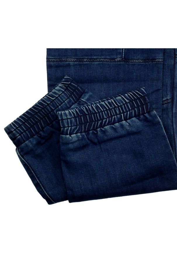 Quickside - Spodnie Ciemne Jeansowe, JOGGERY Męskie, Casualowe, z Elastanem, Zwężana Nogawka -QUICKSIDE. Okazja: na co dzień. Materiał: bawełna, elastan. Sezon: lato. Styl: casual