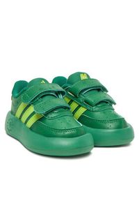 Adidas - adidas Sneakersy Disney Breaknet Monsters Inc. JH9234 Zielony. Kolor: zielony. Materiał: skóra. Wzór: motyw z bajki #5