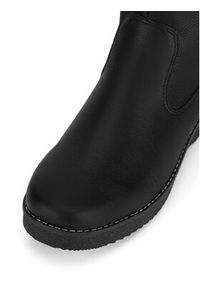 Rieker Kozaki Y4655-00 Czarny. Kolor: czarny. Materiał: skóra #5