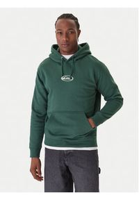 Quiksilver Bluza Salt Water Graphic EQYFT05126 Zielony Comfort Fit. Kolor: zielony. Materiał: bawełna #4