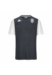 Kappa - Koszulka AS Monaco Abou Pro 8 2024/25. Kolor: szary, wielokolorowy, biały. Sport: piłka nożna #2