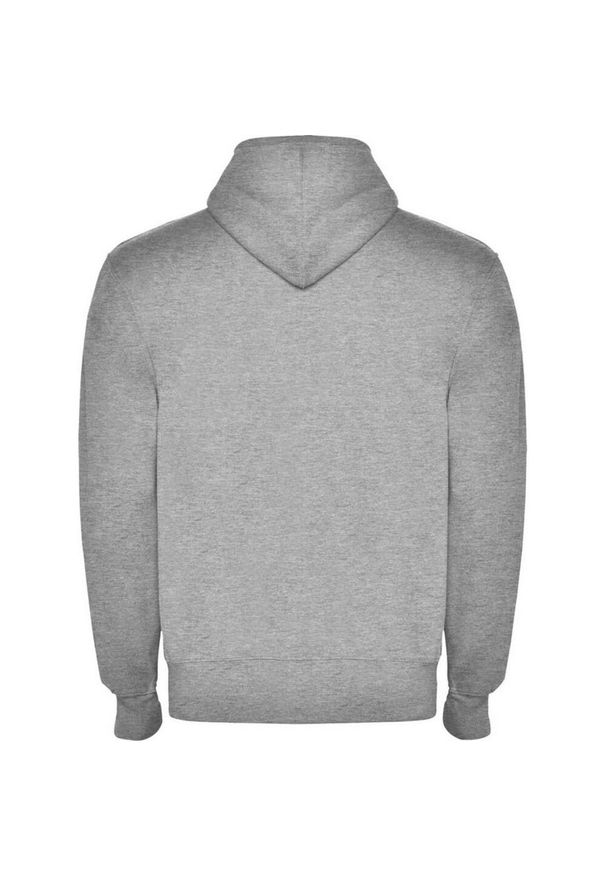 ROLY - Męska Bluza Z Kapturem Montblanc Heather Full Zip. Typ kołnierza: kaptur. Kolor: szary
