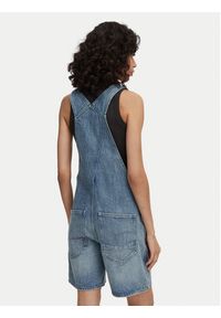 G-Star RAW - G-Star Raw Ogrodniczki D28887-D788 Niebieski Loose Fit. Kolor: niebieski. Materiał: bawełna #4