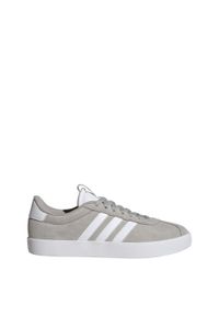 Adidas - Buty VL Court 3.0. Kolor: biały, wielokolorowy, szary. Materiał: skóra #1
