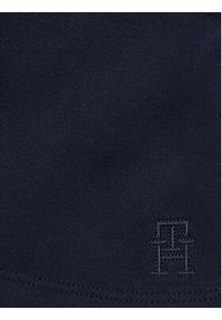 TOMMY HILFIGER - Tommy Hilfiger Sukienka codzienna KN0KN01718 Granatowy Regular Fit. Okazja: na co dzień. Kolor: niebieski. Materiał: bawełna. Typ sukienki: proste. Styl: casual #2