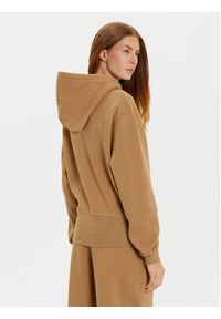 TOMMY HILFIGER - Tommy Hilfiger Bluza WW0WW44991 Beżowy Regular Fit. Kolor: beżowy. Materiał: syntetyk, bawełna #2