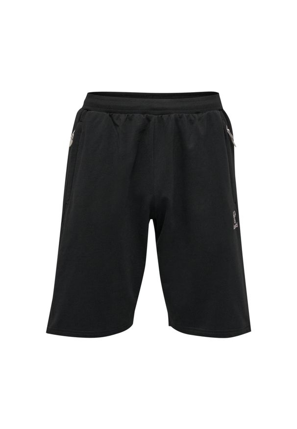 Szorty Hummel Move Grid. Kolor: czarny. Materiał: tkanina. Sport: fitness