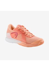 Damskie buty do padla Head Sprint PRo 4.0 Clay. Kolor: różowy, pomarańczowy, wielokolorowy. Sport: bieganie
