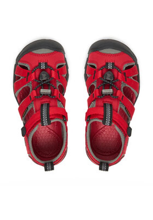 keen - Keen Sandały Seacamp II Cnx 1014470 Czerwony. Kolor: czerwony. Materiał: materiał