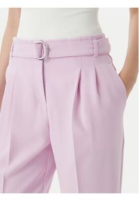 BOSS Spodnie materiałowe Tapiah 50490037 Fioletowy Regular Fit. Kolor: fioletowy. Materiał: syntetyk #5