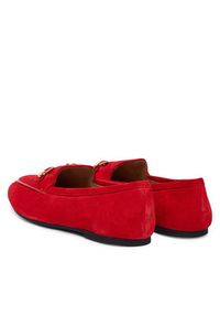 Love Moschino - LOVE MOSCHINO Loafersy JA10031G1OJA0500 Czerwony. Kolor: czerwony. Materiał: skóra, zamsz #5