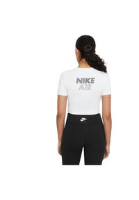 Koszulka damska Nike Air CZ8632. Materiał: materiał, poliester, bawełna, tkanina. Długość rękawa: krótki rękaw. Długość: krótkie #2