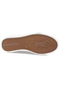 Trampki damskie Mustang, cholewka ze skóry ekologicznej perforowana konstrukcja sznurowanie uzupełnione bocznym zamkiem niska stabilna podeszwa zapew. Okazja: na co dzień. Zapięcie: sznurówki. Kolor: biały. Materiał: skóra ekologiczna. Szerokość cholewki: normalna. Styl: casual, elegancki, sportowy, klasyczny #6