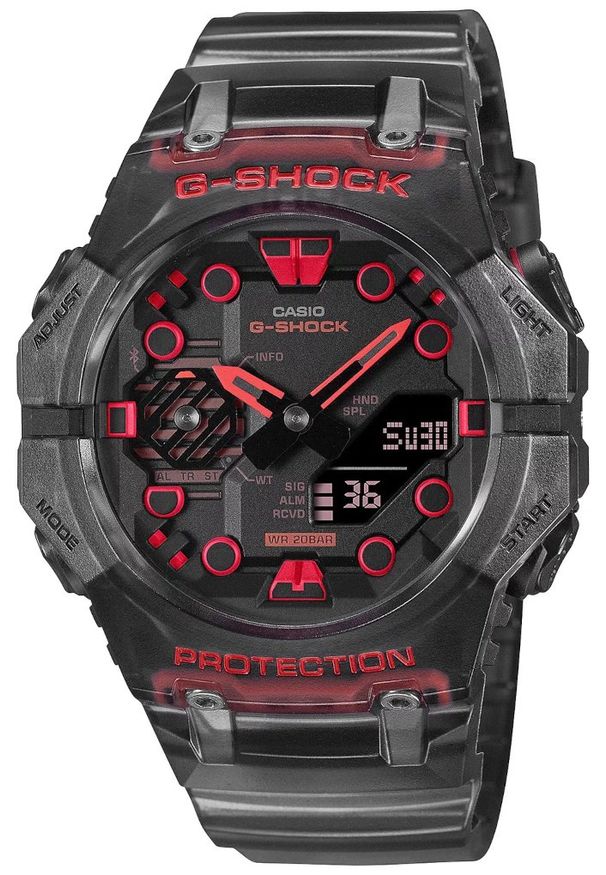 G-Shock - Zegarek Męski G-SHOCK Carbon Core Guard Original GA-B001G-1AER. Materiał: tworzywo sztuczne. Styl: sportowy