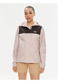 Helly Hansen Kurtka przeciwdeszczowa W Vancouver Rain Jacket 53587 Różowy Regular Fit. Kolor: różowy. Materiał: syntetyk #1
