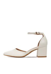 Jenny - JENNY Czółenka CEO-ANGEL WS210702-10 Biały. Kolor: biały. Materiał: materiał #8