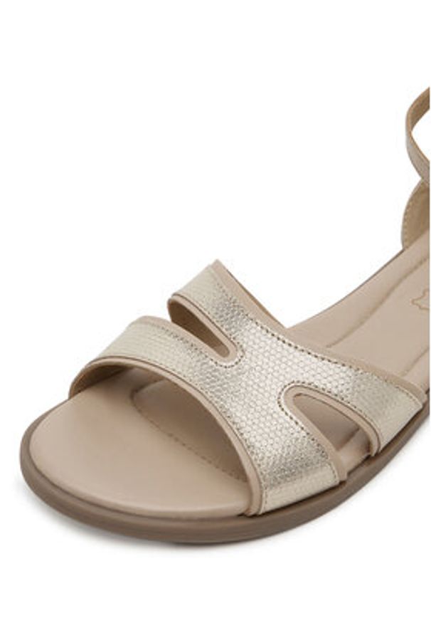 Lasocki Sandały WI23-FOXI-89 Beżowy. Kolor: beżowy. Materiał: skóra