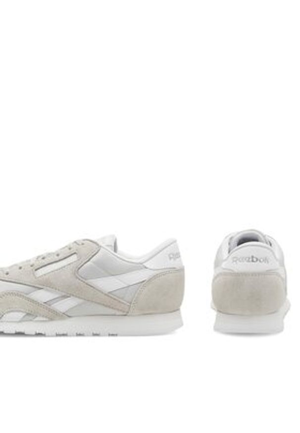 Reebok Sneakersy Classic Nylon 100033441 Szary. Kolor: szary. Materiał: zamsz, skóra, nylon. Model: Reebok Classic, Reebok Nylon