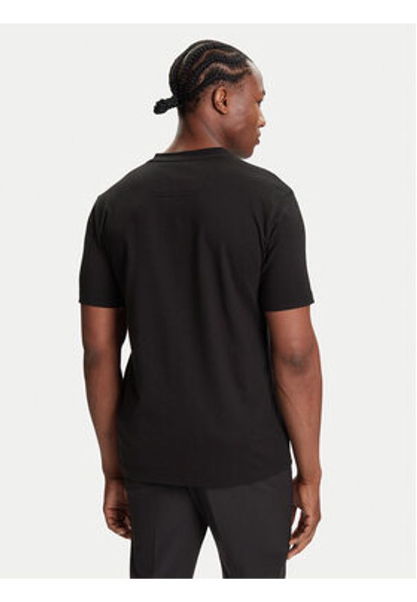 BOSS T-Shirt Iconic Zone 50550113 Czarny Regular Fit. Kolor: czarny. Materiał: bawełna