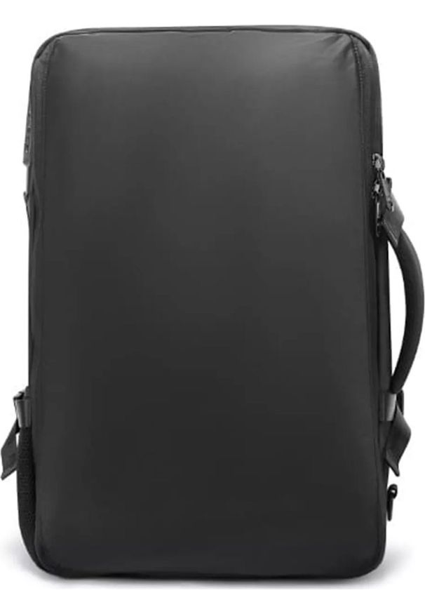 Plecak Antykradzieżowy wodoodporny Bange 30L miejski podróżny 51x32x20 cm do pracy samolotu męski damski z zamkiem szyfrowym i odpinaną saszetką Czarn