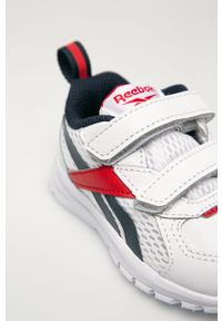 Reebok - Buty dziecięce Sprinter. Nosek buta: okrągły. Zapięcie: rzepy. Kolor: biały. Materiał: syntetyk, materiał, skóra ekologiczna, guma. Szerokość cholewki: normalna #5