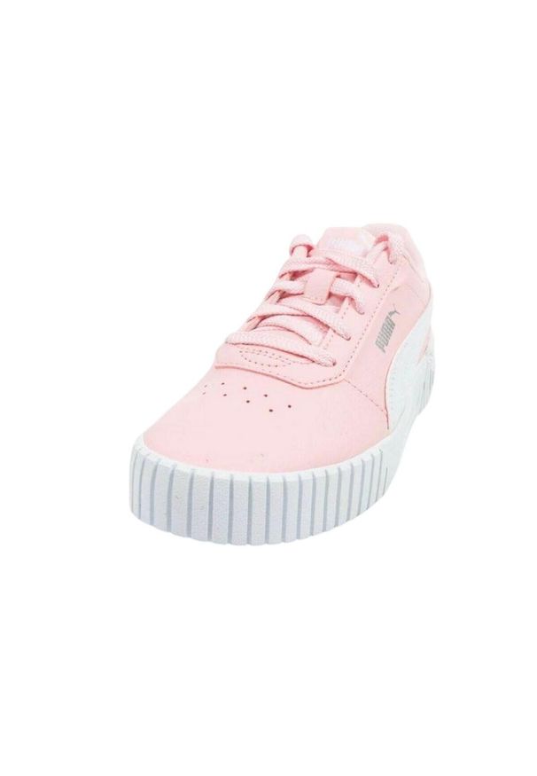 Puma - Trampki Dziecięce Logo Carina. Kolor: różowy. Sport: turystyka piesza