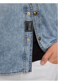 Versace Jeans Couture Koszula jeansowa 76GAL250 Niebieski Regular Fit. Kolor: niebieski. Materiał: bawełna #6
