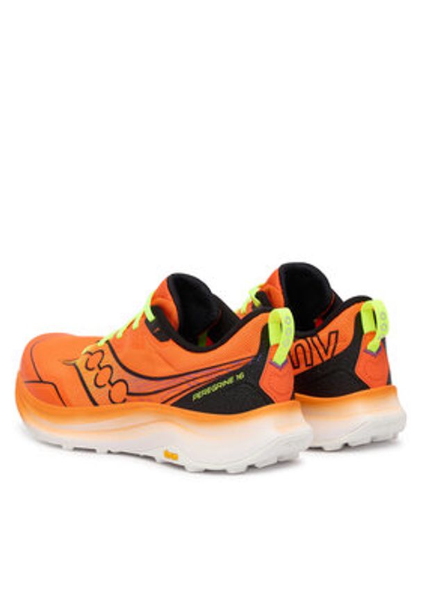 Saucony Buty do biegania Peregrine 16 S21066 Pomarańczowy. Kolor: pomarańczowy. Materiał: materiał