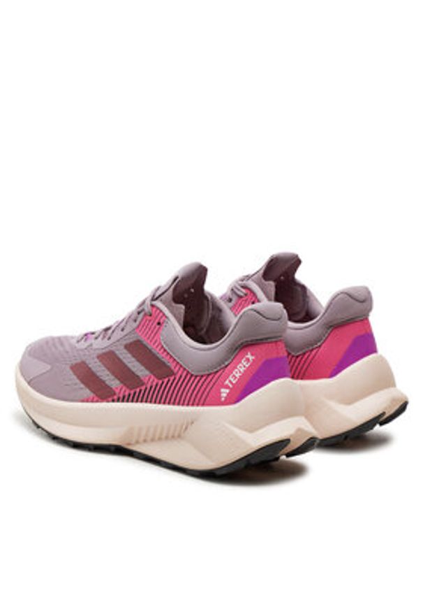 Adidas - adidas Buty do biegania Terrex Soulstride Flow W IH3446 Fioletowy. Kolor: fioletowy. Materiał: mesh, materiał. Model: Adidas Terrex