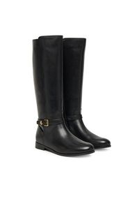 Lauren Ralph Lauren - LAUREN RALPH LAUREN Oficerki Brooke Tll 2 Bo Tal 802967769001 Czarny. Kolor: czarny. Materiał: skóra #6