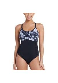 ZOGGS - Zoggs Marble Multiway Swimsuit - Rozmiar 32. Kolor: czarny
