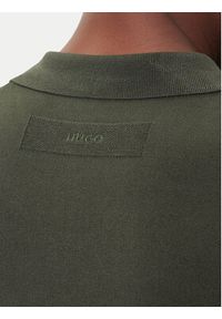 Hugo - HUGO Polo San Peter-CV 50536672 Zielony Regular Fit. Typ kołnierza: polo. Kolor: zielony. Materiał: wiskoza #4
