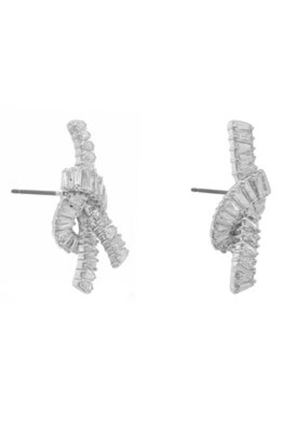 Swarovski Kolczyki 5727040 Srebrny. Materiał: metalowe. Kolor: srebrny