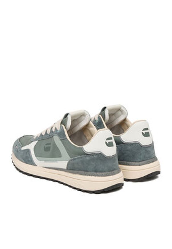 G-Star RAW - G-Star Raw Sneakersy EO-XAVI-01 Zielony. Kolor: zielony. Materiał: materiał
