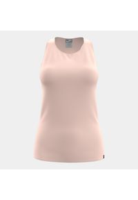 Tank top sportowy damski Joma Oasis. Kolor: różowy. Materiał: bawełna. Sport: fitness