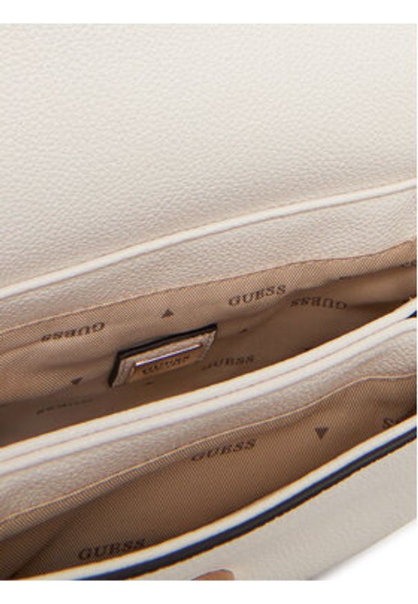 Guess Torebka Calebra Mini HWBG95 36780 Biały. Kolor: biały. Materiał: skórzane
