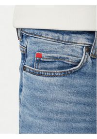 Hugo - HUGO Szorty jeansowe 50556163 Niebieski Regular Fit. Kolor: niebieski. Materiał: bawełna #3