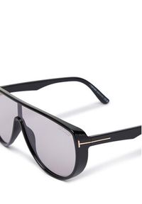 Tom Ford Okulary przeciwsłoneczne Achilles FT1182 01A Czarny. Kolor: czarny #2