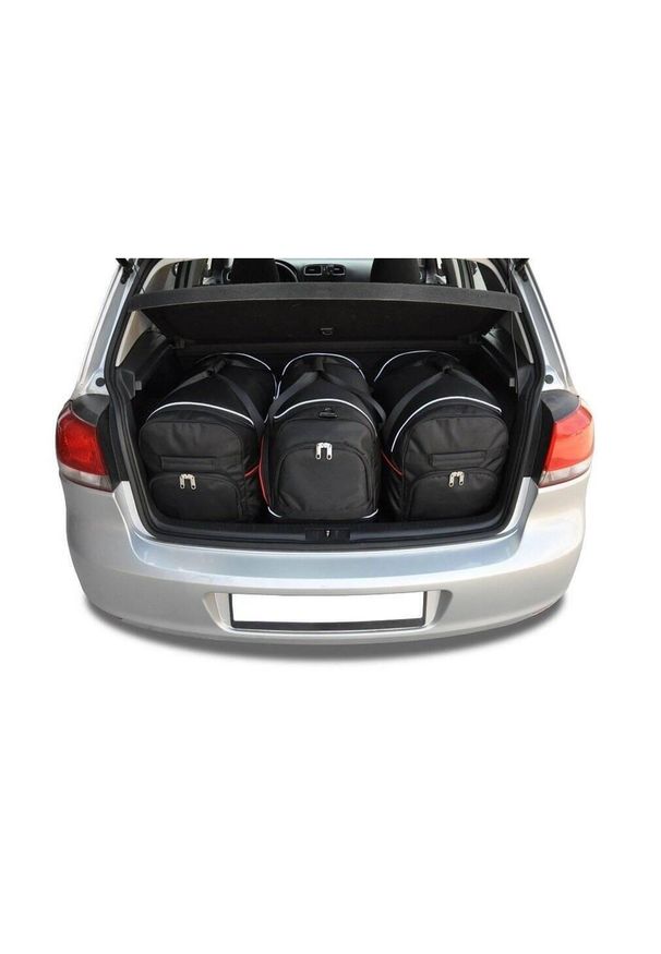 KJUST - Torby Do Bagażnika Vw Golf 5 Hatchback 2008-2012 3Szt Kjust. Kolor: czarny. Styl: sportowy