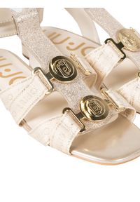 Liu Jo Sandały "Astra 26" | SA3061 EX157 | Kobieta | Złoty. Nosek buta: okrągły. Kolor: złoty. Materiał: materiał, tkanina, skóra ekologiczna. Styl: klasyczny, elegancki #5