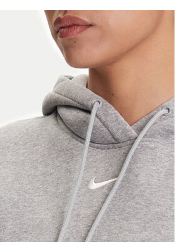 Nike Bluza HF6839 Szary Relaxed Fit. Kolor: szary. Materiał: bawełna