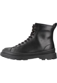 Camper - CAMPER BRUTUS Czarny. Kolor: czarny. Materiał: skóra, tkanina. Styl: sportowy #2