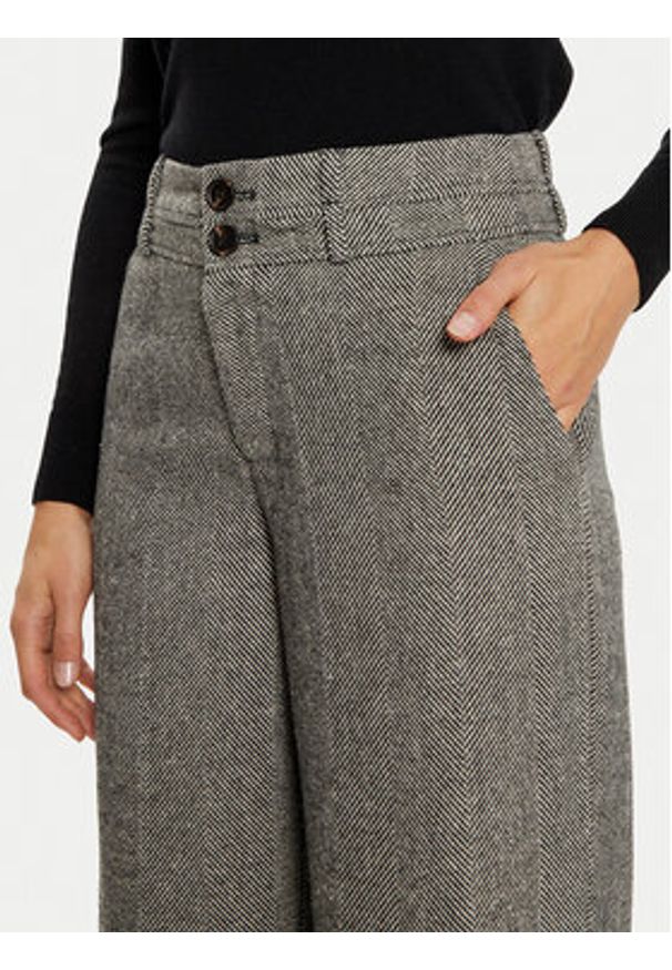 Karen by Simonsen Spodnie materiałowe Rigmor 10105089 Beżowy Loose Fit. Kolor: beżowy. Materiał: syntetyk