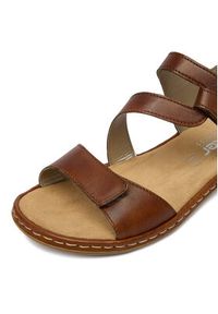 Rieker Sandały CEO-659C7-24 Brązowy. Kolor: brązowy. Materiał: skóra #3