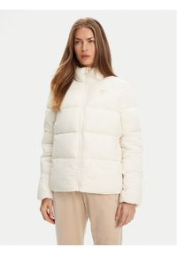 Guess Kurtka zimowa V4YL03 WFUD0 Écru Regular Fit. Materiał: syntetyk. Sezon: zima